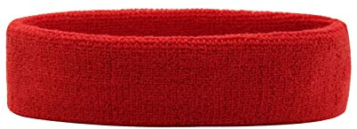 HANERDUN Sport Stirnband Damen Herren Schweißbänder Kopf Stirn Frottee Kopfband Sport für Laufen Fahrrad Joggen Tennis Fußball