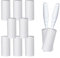Fusselrolle 10 Rollen mit 2 Abroller, 600 Blatt Extra Klebrig Fusselrolle, Klebrige Fusselrolle Kleidung, Extra Klebrig Lint Roller, Fusselrolle Tierhaare, für Kleidung, Haare, Katzenhaare, Hundehaare