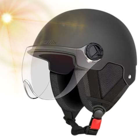 Electric Scooter Helmet for Adults Ear Protection Safety Protective Hat | Motorcycle Helmet for Adult, Men, Women, Adults, Kids, Cycle Riding