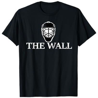 Hockey-Torwart-T-Shirt, Eishockey-Shirt für Jungen, Herren, Damen T-Shirt