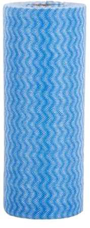 Lot De 1rouleaux De 50 Chiffons De Nettoyage Jetables Réutilisables Pour Cuisine, Vaisselle Et Vaisselle Chiffons Jetables Tout Usage - Lingettes Réutilisables Pour Cuisine (Blue, Taille unique)