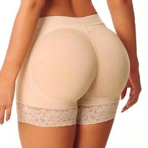 Hanaoops Bragas Levanta Glúteos para Mujer Braguitas Moldeadoras Levantamiento Pantalón con Relleno Sin Costuras Fajas Push Up Body Shaper Ropa Interior
