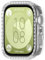 Miimall Diamant Hülle Kompatibel mit Huawei Watch Fit 3 Gehäuse Case, Stoßfeste Vollschutz Harter PC Schutzrahmen Aushöhlen Cover für Huawei Watch Fit 3 Schutz Zubehör, Transparent