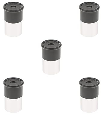 Juego de 5 lentes oculares telescópicos de 12,5 mm de altura focal de 24,5 mm para astronomía