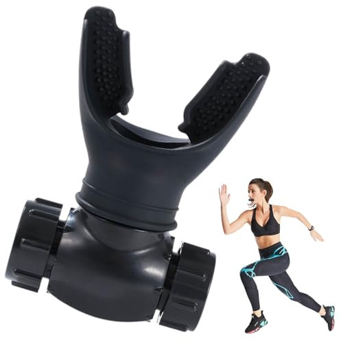 Ledeak Allenatore Respiratorio Polmonare, Dispositivo di Allenamento con Resistenza Regolabile, Espansore Polmonare, Portatile Respiratore Lung Trainer per Allenamento di Resistenza e Fitness