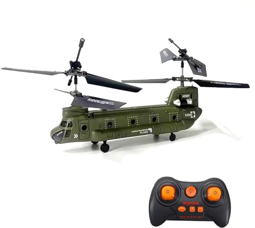 s-idee® Syma S026H „Banane“ RC Helikopter – Ferngesteuerter 3-Kanal Hubschrauber mit Gyroskop & Hover-Funktion