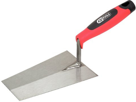 KS Tools 144.0222 Truelle carrée-lame acier Manche bi-composant 180 mm