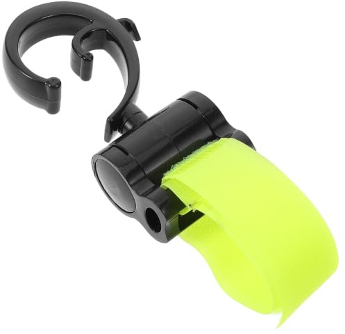 TOVINANNA Gancho para Cochecito Multifuncional de Plástico y Tejido Clip para Bolsas de Pañales y Carrito, Compatible Bicicleta y Moto