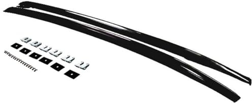 Biltakräcke Takräcke Bagagehållare Bärstänger Cross Top Bar Rail Boxes Aluminiumlegering För Mazda För CX-3 CX3 2015-2025 Takstänger(Svart)
