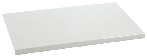 Metaltex - Tabla Profesional de Cocina Corte, Polietileno, color Blanco, 50 x 30 x 2 cm