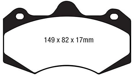 EBC Brakes DP5062NDX Blue stuff NDX Brake Pads