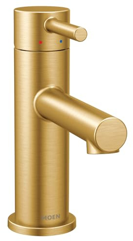 Moen 6190BG Align Bathroom Faucet, Brushed Gold