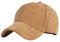 GIBZ Unisex Klassische Baseballkappe, Cord Mütze Verstellbar mit Gebogener Krempe, Baseballcap für Outdoor Sport, Braun
