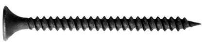 4.2mm x 70mm (Pack of 100) Black Phosphate Phillips Countersunk Drywall Screws Plasterboard Wood Fine Thread for Metal Constructions Bugle Head N17DE
