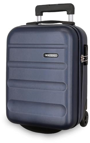 ROLL ROAD Flex Valigia, Blu navy, Taglia unica, Valigia a mano