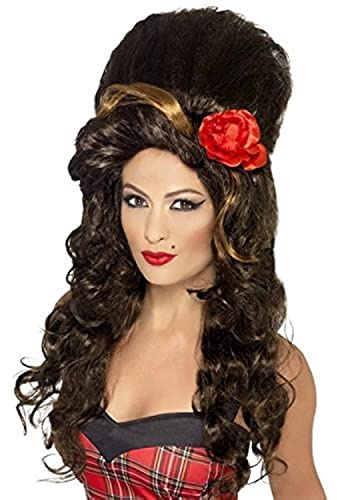 Smiffys Rehab Babe Beehive Wig