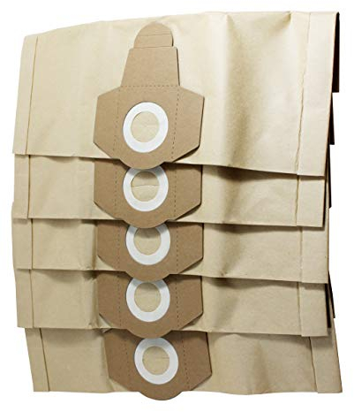 Certified Compatible Vacuum Cleaner Bags to fit Draper Wet and Dry Models WDV15P 35569 WDV20BSS/G 20515 WDV20BSS WDV20ASS