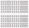 100 PCS Fliegengitter Reparatur Set, Mosquito Patch Fliegengitter Flicken Insektenschutz Reparaturset Klettband Selbstklebend für Fliegengitter Fenster Tür, Insektenschutz Fenster, Moskitonetz (Grau)
