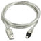 USB 2.0 Male to Firewire IEEE 1394 4 Pin Male iLink Adapter Cord Cable for Sony DCR-TRV75E DV