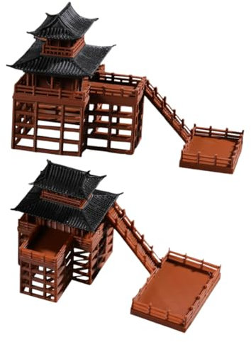 ifundom 2piezas Decoración Japonesa para Hogar Accesorios De Decoración De Bonsái