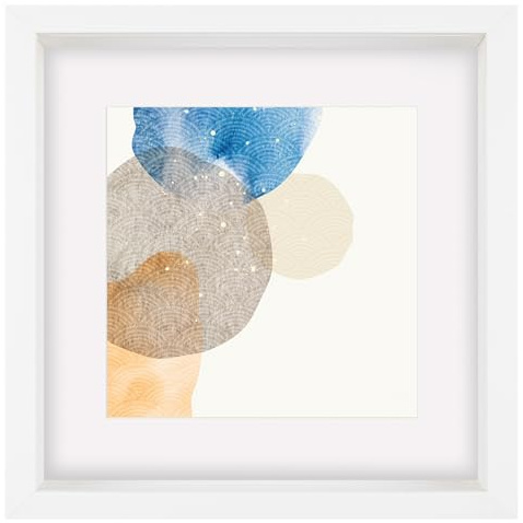 walther design Bilderrahmen Shape 3D FSC-Holzrahmen 40x40 cm, Weiss, HNX440W