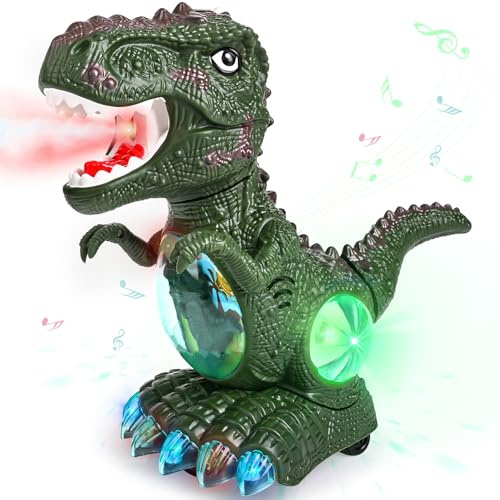 Baby Toys Dinosaur Toys Crawling Walking Light Up Toys for Boys Girls With Musical Light Sound Toys Toddler Toys Birthday Gifts
