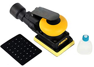 MIRKA Abranet 1977671 - Rete abrasiva, 70 x 198 mm, Grana 80 - unità di imballaggio 10