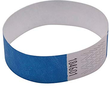 Announce Wrist Band 19mm Blue (Pack of 1000) AA01835