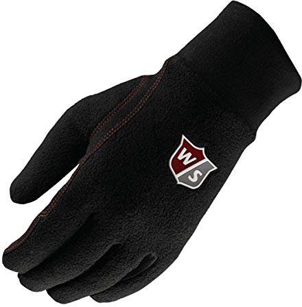 Wilson Damen Winter Gloves Golf Handschuh, Schwarz, L
