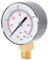 Tyenaza Manometer Wasserdruckmanometer 0-4bar/0-60psi NPT Drucktester 1/4 Zoll NPT seitliche Montage Rohrgewinde