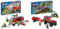 LEGO 60374 City Einsatzleitwagen der Feuerwehr & City Feuerwehrgeländewagen mit Rettungsboot, Offroad-Auto-Spielzeug