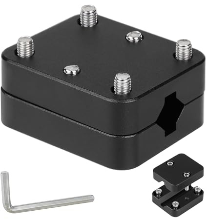 SWAWIS Motocicleta GPS Soporte De Navegación, 12-16mm Soporte de Navegación para Teléfono, Aleación de Aluminio Soporte de Modificación Compatible conBMW R1200GS LC ADV R1250GS S1000XR CRF1000L