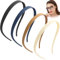 Haarreifen für Brillenträger 4 Stück, Zickzack Haarreif, Rutschfeste Haarreifen, Make Up Haarreif, Frisurenhilfe für Sport Fitness Tägliches