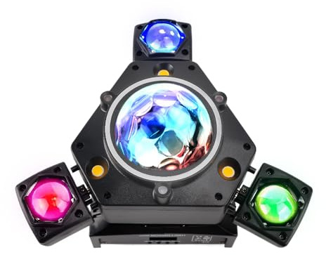 Areyourshop LED Moving Head 80W Bühnenlicht DJ Party DMX512 25 Kanäle