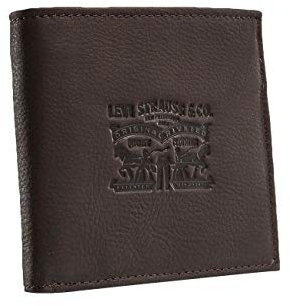 Levi's Vintage Two Horse Bifold Coin Wallet, Monedero Unisex adulto, Marrón (Dark Brown), Talla Única