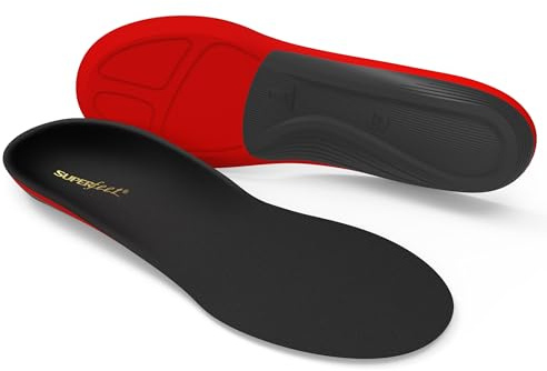 Superfeet Winter Thin Support Solette - Inserti di supporto all'arco plantare - Per scarponi da sci o da snowboard ad alte prestazioni - Grado professionale - EU 45-46.5