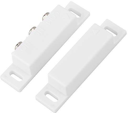 12V Magnetischer Türsensor, Verdrahteter Tür-Fenster-Magnetkontakt-Alarm, Einbruchsicherheit, Sicherheitssystem für Ladengeschäft, Garage