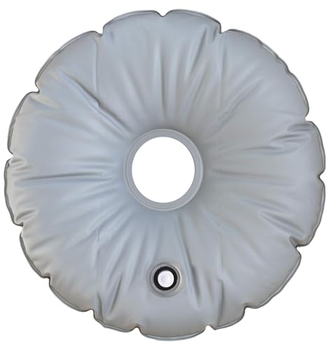 Oneshlee Gewichte Für Sonnenschirmständer Befüllbar 50kg Wasser, Schirmständer Beschwerer Sonnenschirm Ständer Schwer, Große 90cm Faltbar Tragbar Wiederverwendbar, Für Schirme Balkon Strand Terrasse
