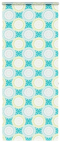 Mokuyary - Estor de ducha con casete, 110 x 240 cm, ancho de la tela: 106 cm, antimoho, impermeable y de secado rápido, lavable, diseño de cassette