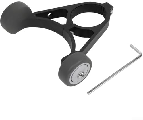 Feeshoppher Ruota ausiliaria per allenamento scooter elettrico per Xiaomi, 1S, Pro, Pro 2, Pro 3, 4 Lite, modelli F30, girevole a 360°, ruota posteriore con supporto per la stabilità per il parcheggio