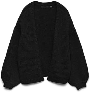 VERO MODA Cardigan VMMAYBE Knit Cardigan L, Black, L