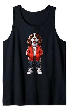 English Springer Spaniel Hundejacke, cooles Outfit für Hunde Tank Top