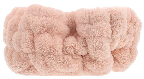 Mipcase Bandeau Serrage-tête Délicat et Confortable Cheveux Corail en Polaire Doux et Élastique pour Lavage Visage, Maquillage et Spa pour Femme, Usage Quotidien et Sportif