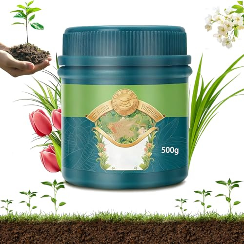 Soil Pro Activator, Soil Activator for Plants, Bone Meal Fertilizer, Organic Soils Activator & Plant Fertilizer for Potting Mix, and Seedling Compost (Black)