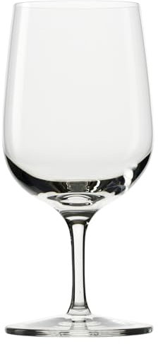 Stölzle Lausitz Trinkglas Mineralwasser Grandezza aus Glas hergestellt, 6er Set, Fassungsvermögen: 340 ml, Höhe: 164 mm, Außendurchmesser: 77 mm, 1400011