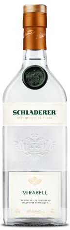 Schladerer Mirabell, edler Obstbrand aus dem Schwarzwald, mild und intensiv dank goldgelber Mirabellen aus der Region Obstbrände (1 x 700 ml)