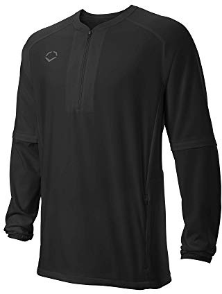 EvoShield Men's Long Sleeve BP Jacket - Black, XX-Large