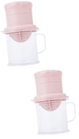 Ciieeo 2pcs Hand Press Fruit and Vegetable Juicer -function Kitchen Squeezer for Citrus and More Convenient Portable Tool for Extraction