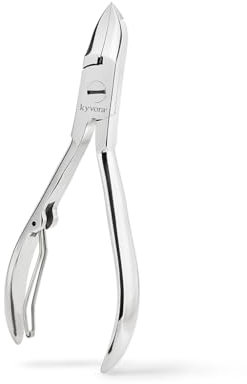 Pince à ongles Professionnelle avec mâchoire arrondie, KYVORA, special Pédicure - Pologie, grande précision de coupe