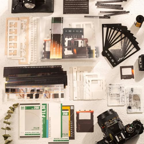Kit de 94 pièces pour scrapbooking, feuilles de papier pour fournitures de journal, autocollants Washi de collection vintage, autocollants imperméables pour journaux, planificateurs, esthétiques,
